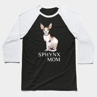 Sphynx Mom Baseball T-Shirt